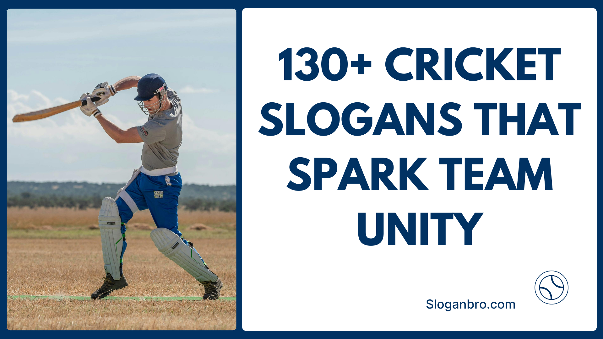 130+ Cricket Slogans That Spark Team Unity