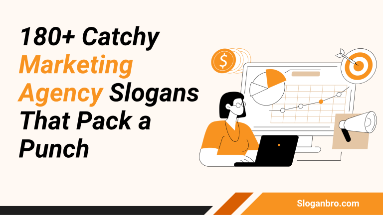 180+ Catchy Marketing Agency Slogans That Pack a Punch