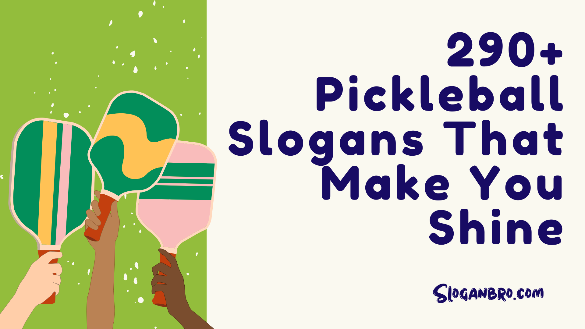 290+ Pickleball Slogans That Make You Shine