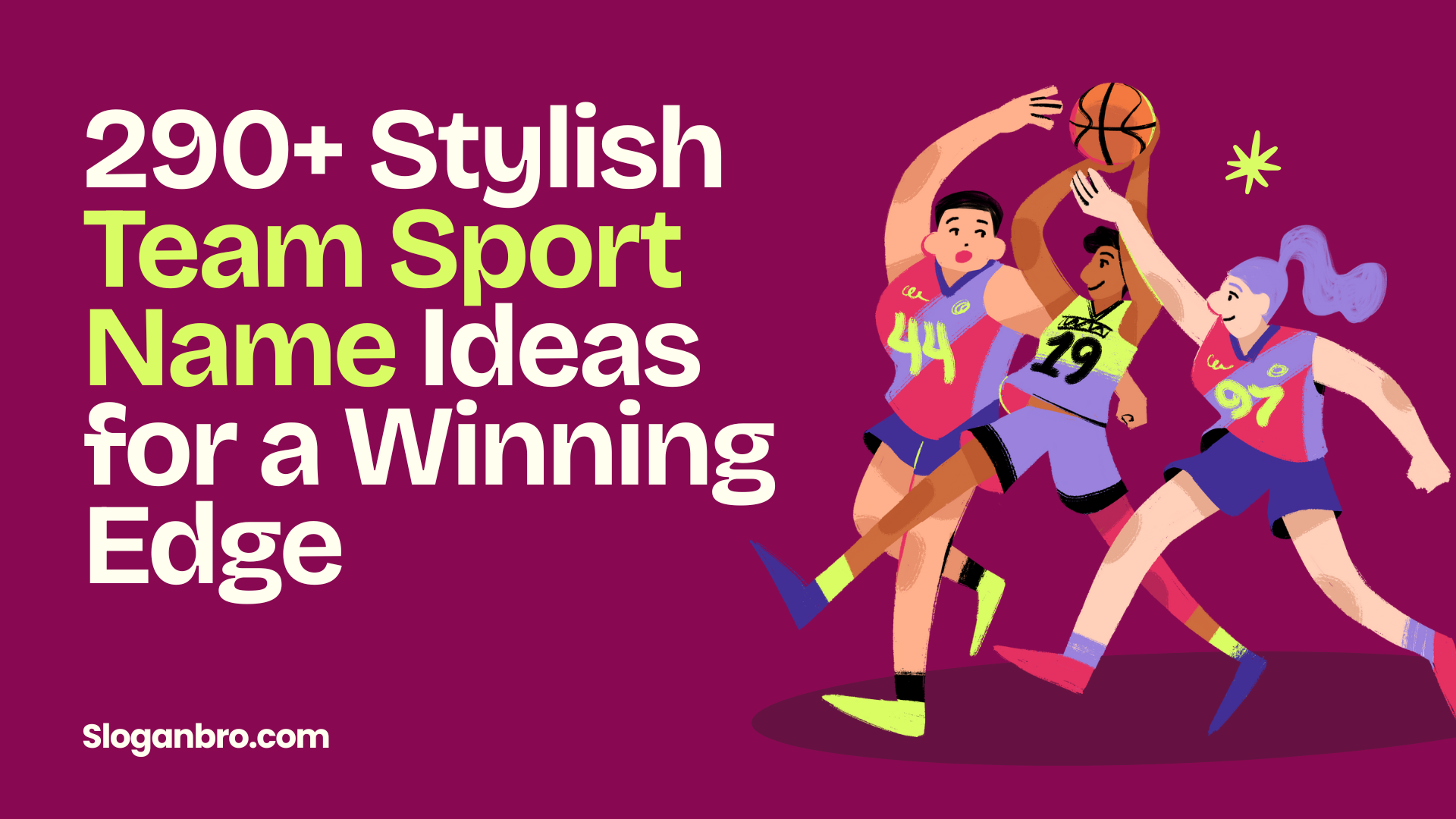 290+ Stylish Team Sport Name Ideas for a Winning Edge