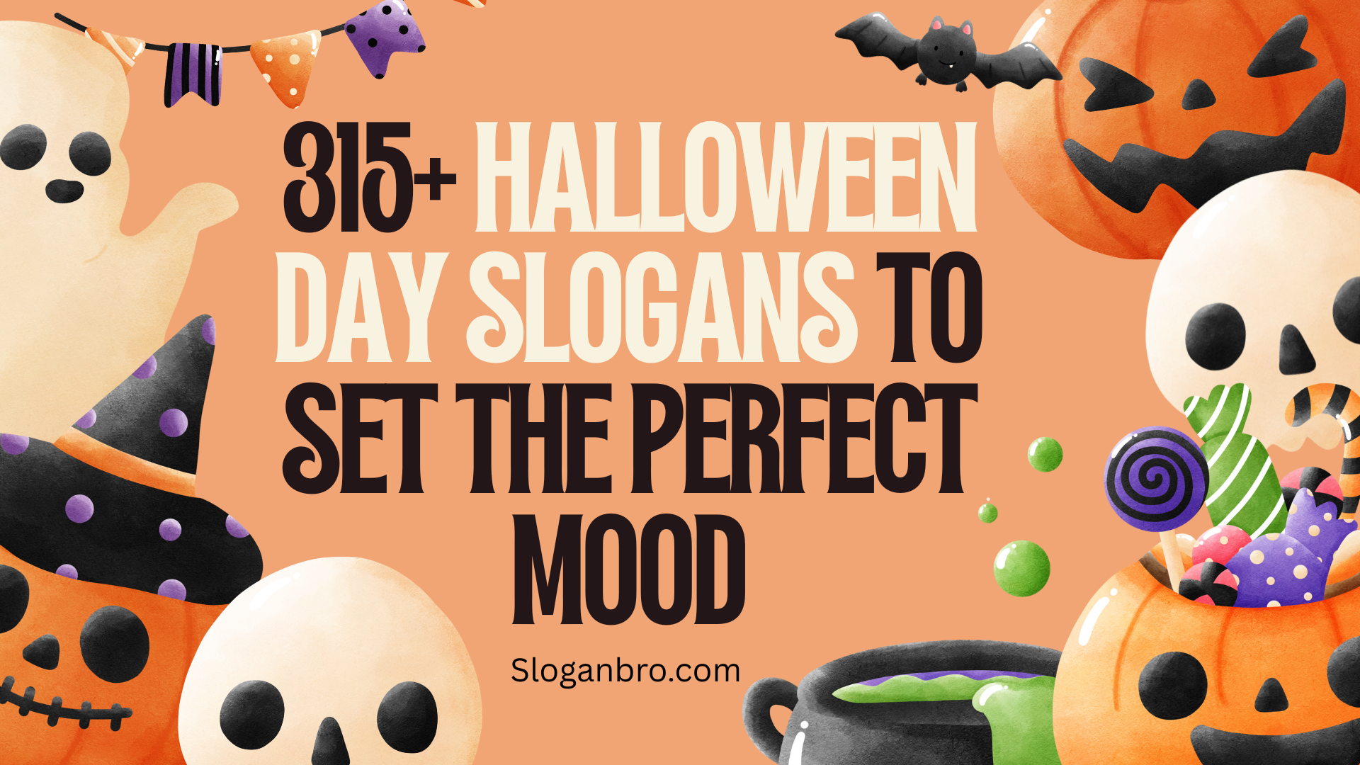315+ Halloween Day Slogans to Set the Perfect Mood