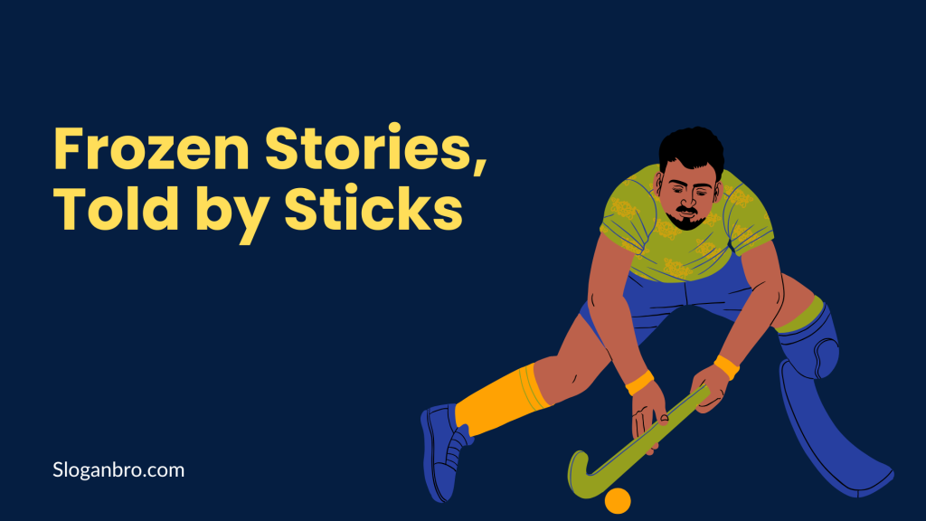 Frozen Stories, Told by Sticks