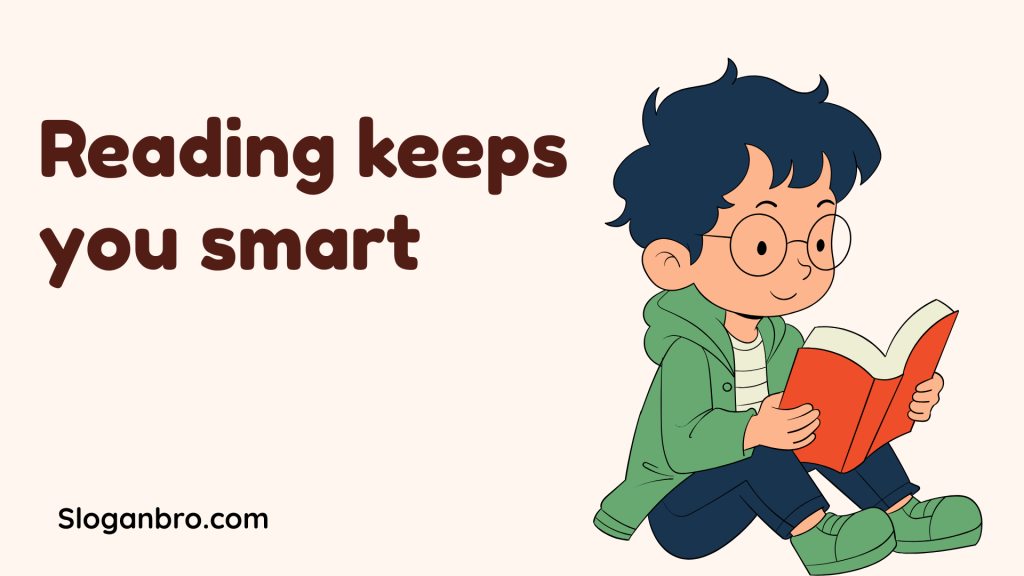 Reading keeps you smart