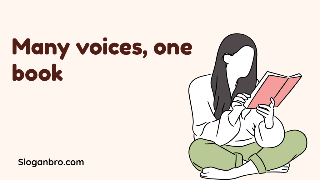 Many voices, one book