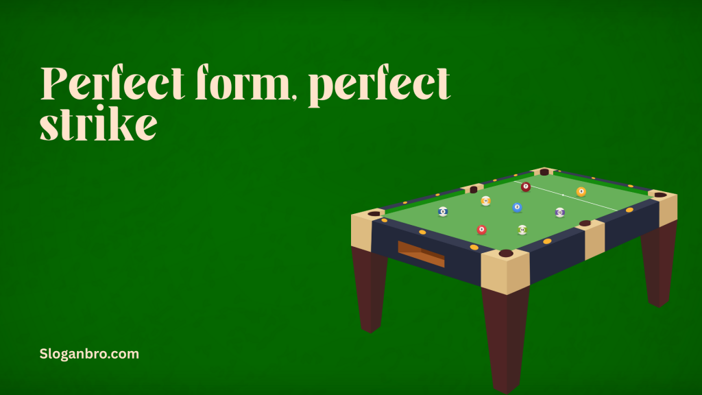 Perfect form, perfect strike.