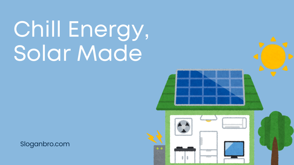 Chill Energy, Solar Made