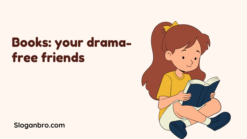 Books: your drama-free friends